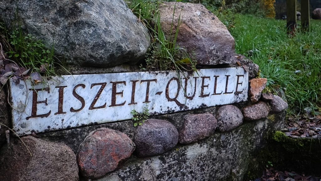 Eiszeit-Quelle im Oderbruch Brandenburg